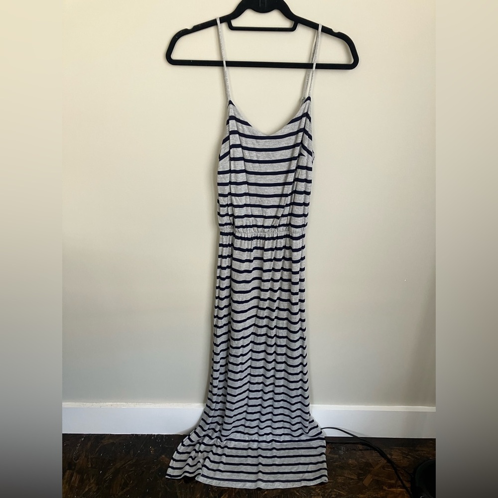 Striped maxi dress